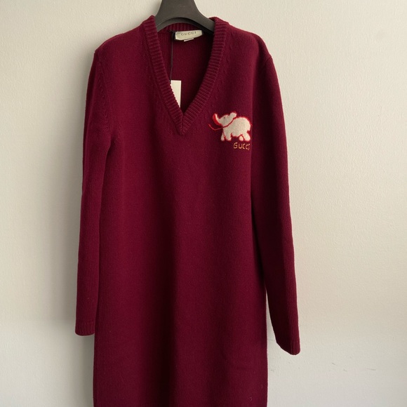 gucci elephant sweater